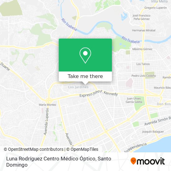Luna Rodríguez Centro Médico Óptico map