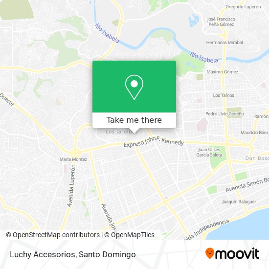 Luchy Accesorios map