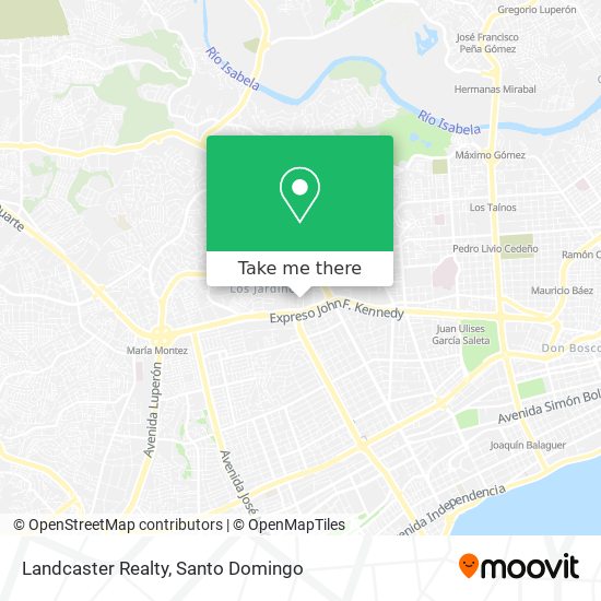 Landcaster Realty map
