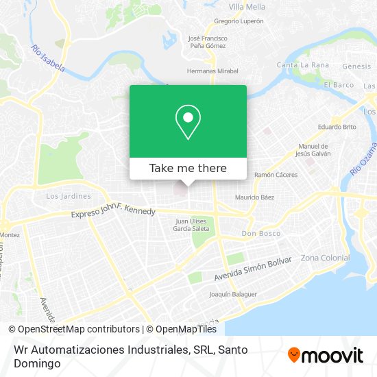 Wr Automatizaciones Industriales, SRL map