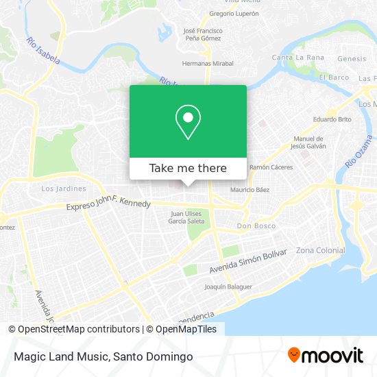 Magic Land Music map