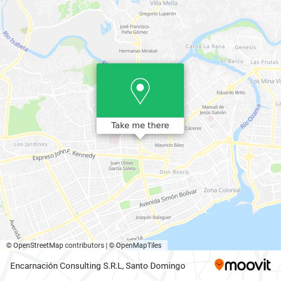Mapa de Encarnación Consulting S.R.L
