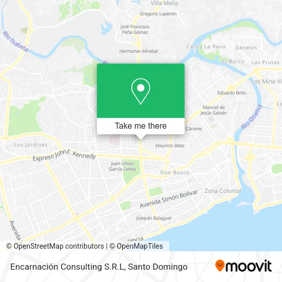 Encarnación Consulting S.R.L map