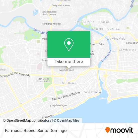 Mapa de Farmacia Bueno