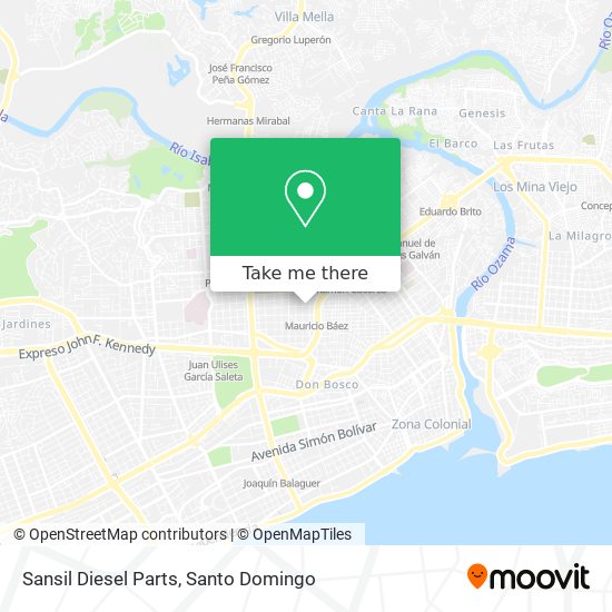 Sansil Diesel Parts map