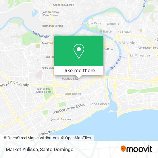 Market Yulissa map