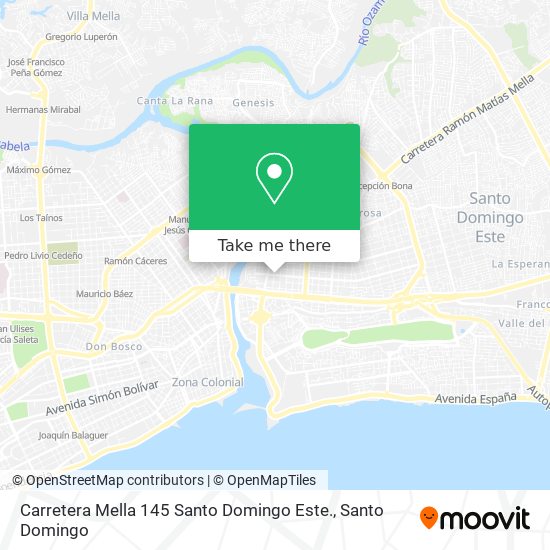 Carretera Mella 145 Santo Domingo Este. map
