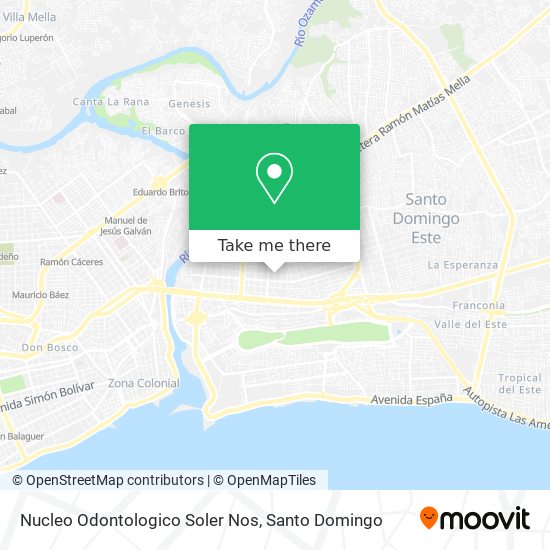 Nucleo Odontologico Soler Nos map