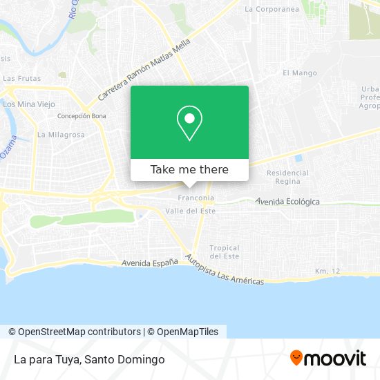 La para Tuya map