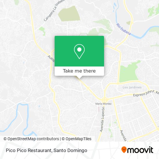 Pico Pico Restaurant map