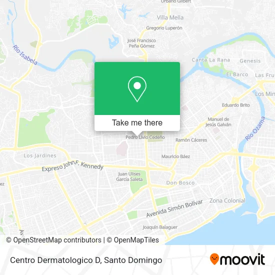 Mapa de Centro Dermatologico D