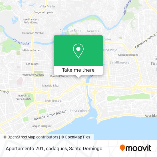 Mapa de Apartamento 201, cadaqués