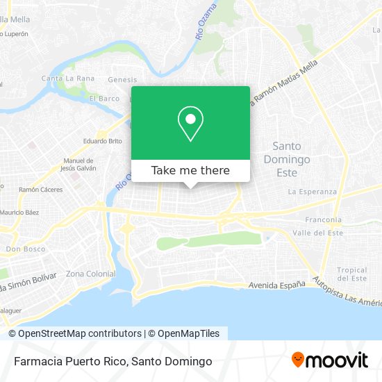 Farmacia Puerto Rico map