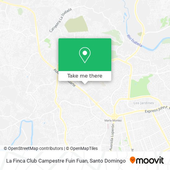 La Finca Club Campestre Fuin Fuan map