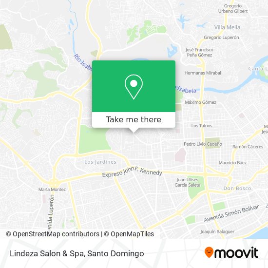 Lindeza Salon & Spa map
