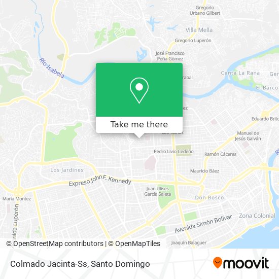 Colmado Jacinta-Ss map
