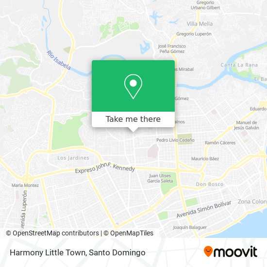 Harmony Little Town map