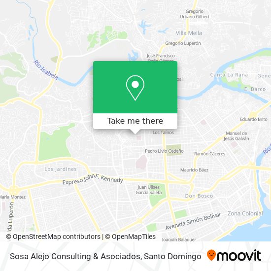 Sosa Alejo Consulting & Asociados map