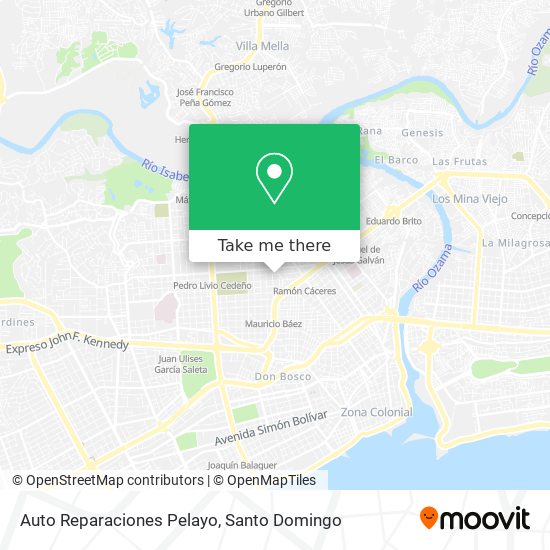 Auto Reparaciones Pelayo map