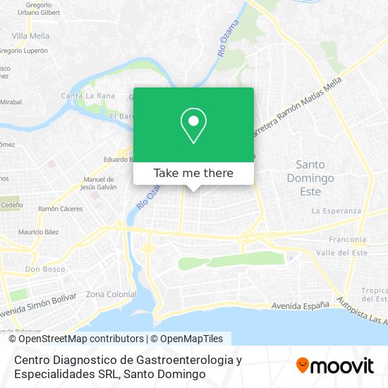Centro Diagnostico de Gastroenterologia y Especialidades SRL map