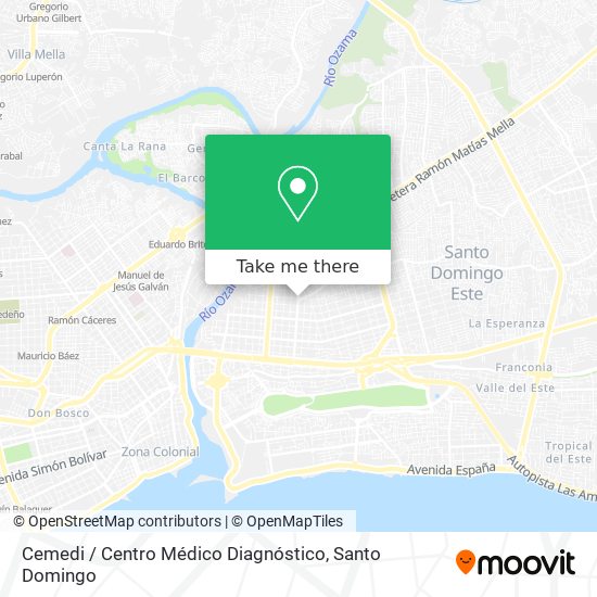 Cemedi / Centro Médico Diagnóstico map