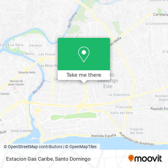 Estacion Gas Caribe map