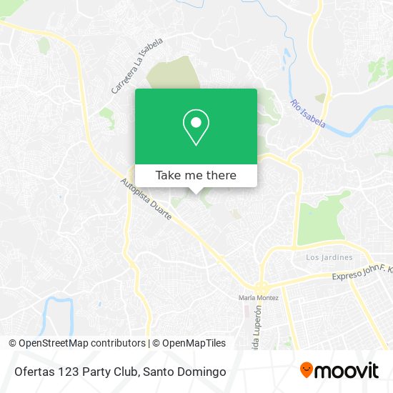 Ofertas 123 Party Club map
