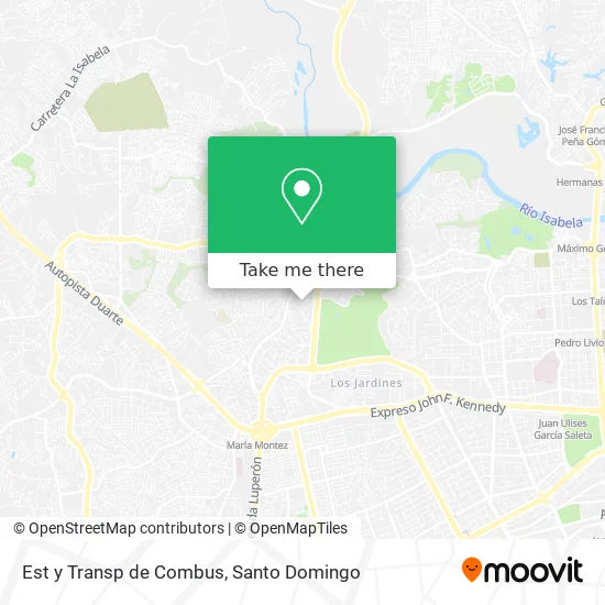 Mapa de Est y Transp de Combus