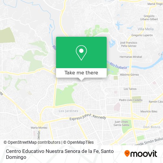 Centro Educativo Nuestra Senora de la Fe map
