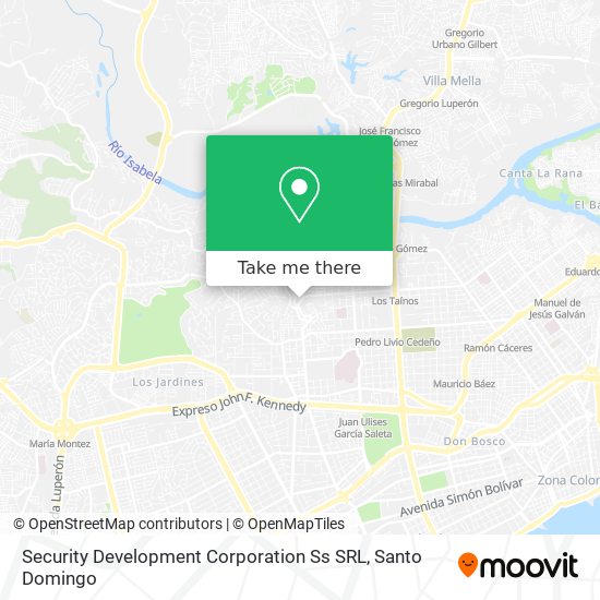 Security Development Corporation Ss SRL map