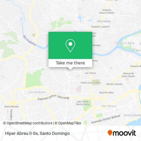 Hiper Abreu II-Ss map