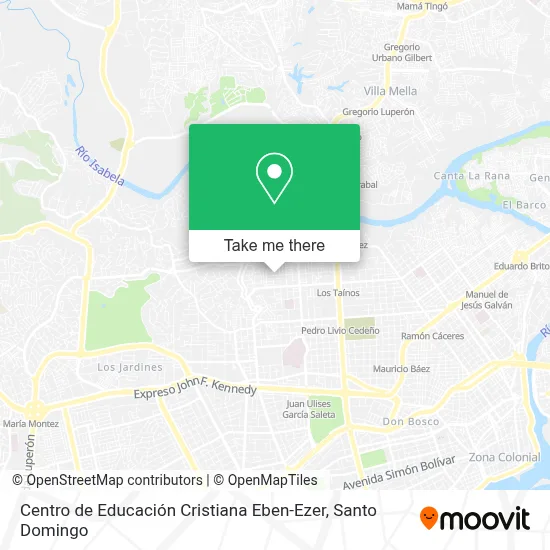 Centro de Educación Cristiana Eben-Ezer map