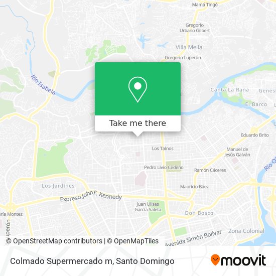 Mapa de Colmado Supermercado m