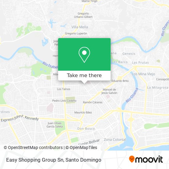 Easy Shopping Group Sn map