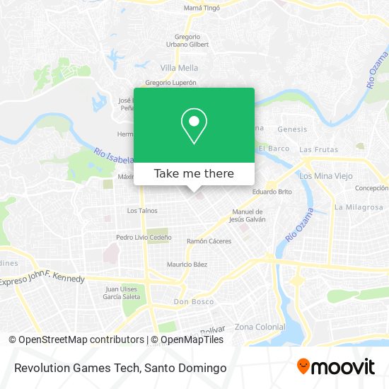 Revolution Games Tech map