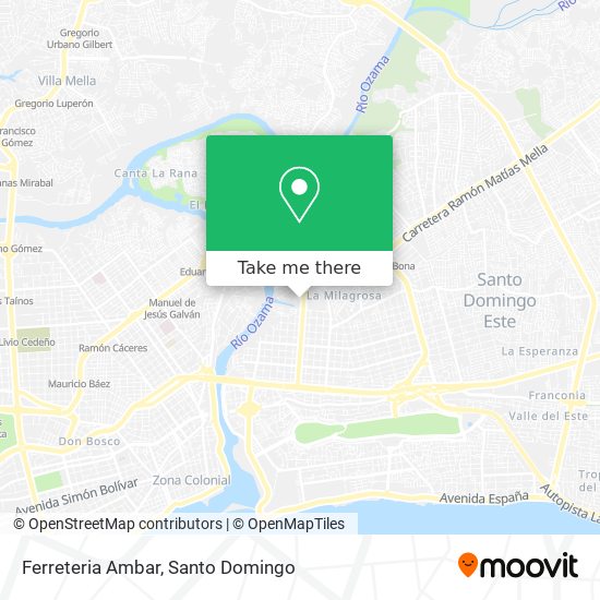 Ferreteria Ambar map