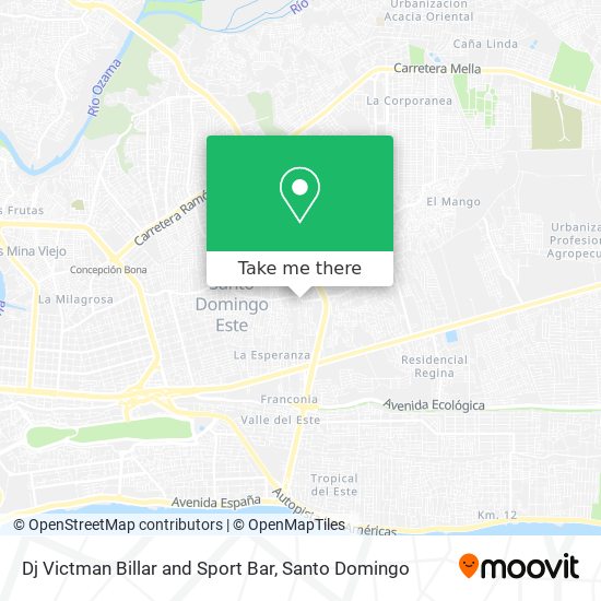 Dj Victman Billar and Sport Bar map