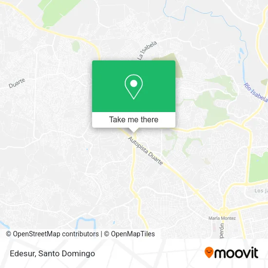 Edesur map