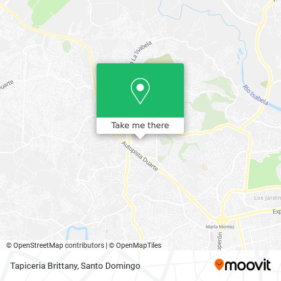 Mapa de Tapiceria Brittany
