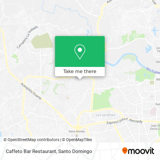 Caffeto Bar Restaurant map