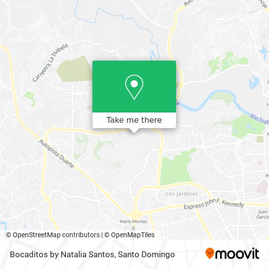 Bocaditos by Natalia Santos map
