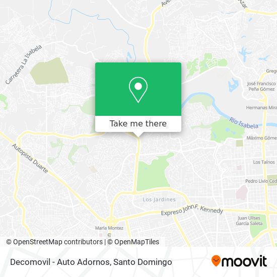 Decomovil - Auto Adornos map