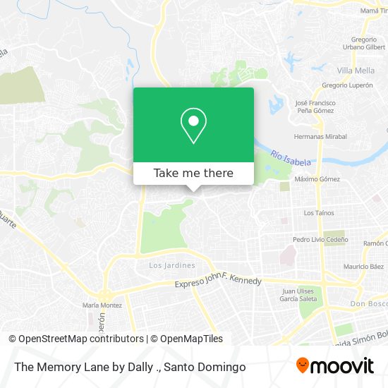 Mapa de The Memory Lane by Dally .