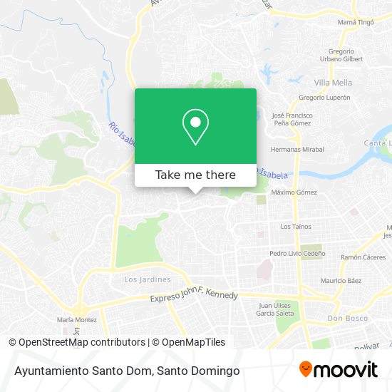 Ayuntamiento Santo Dom map