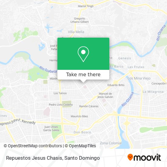 Repuestos Jesus Chasis map