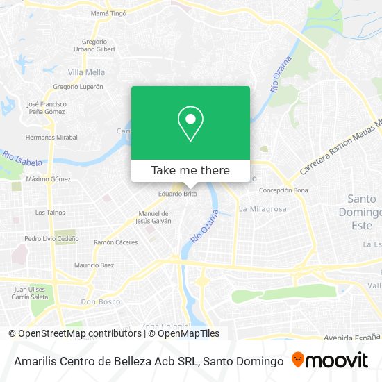 Mapa de Amarilis Centro de Belleza Acb SRL