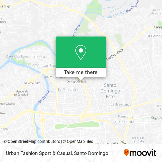 Urban Fashion Sport & Casual map