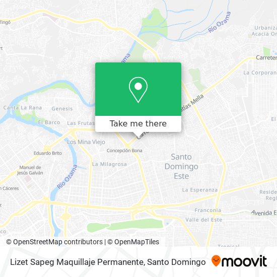 Lizet Sapeg Maquillaje Permanente map