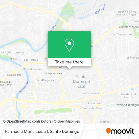 Farmacia Maria Luisa I map