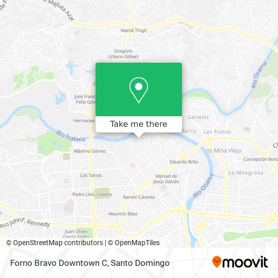 Forno Bravo Downtown C map